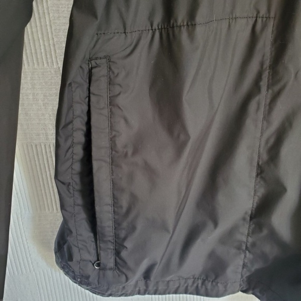 PETER MILLAR Golf Windbreaker Rain Pullover Jacket Mens 2XL Charcoal Black - Picture 9 of 11
